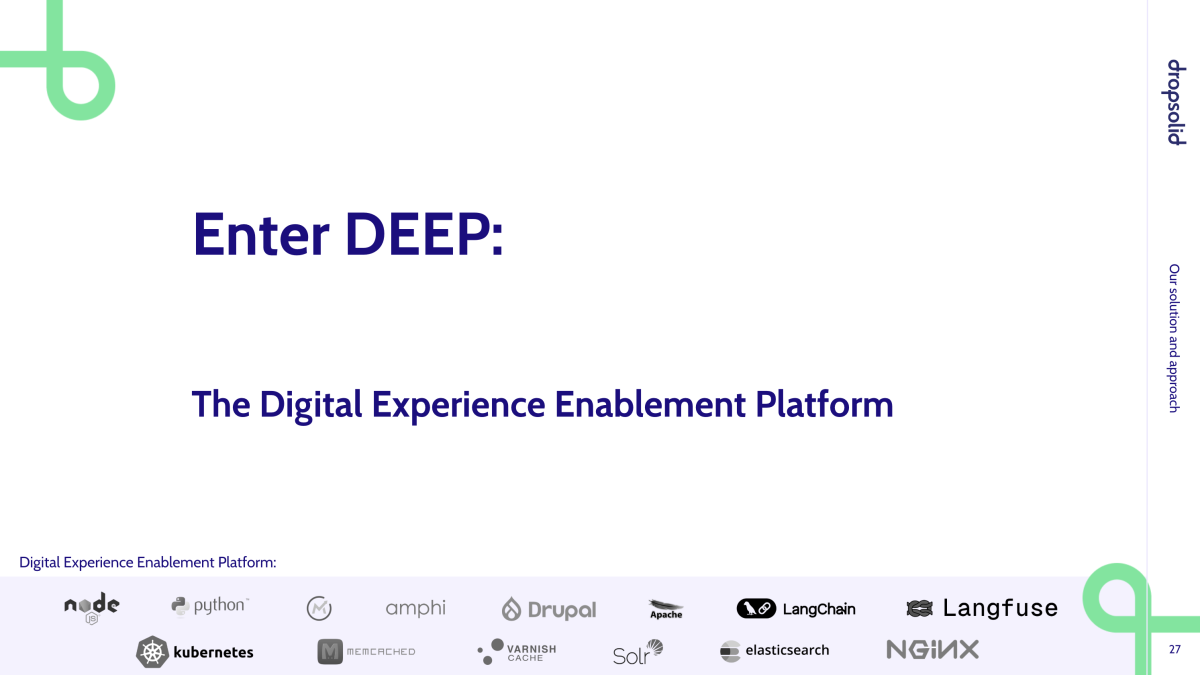 DEEP tech stack