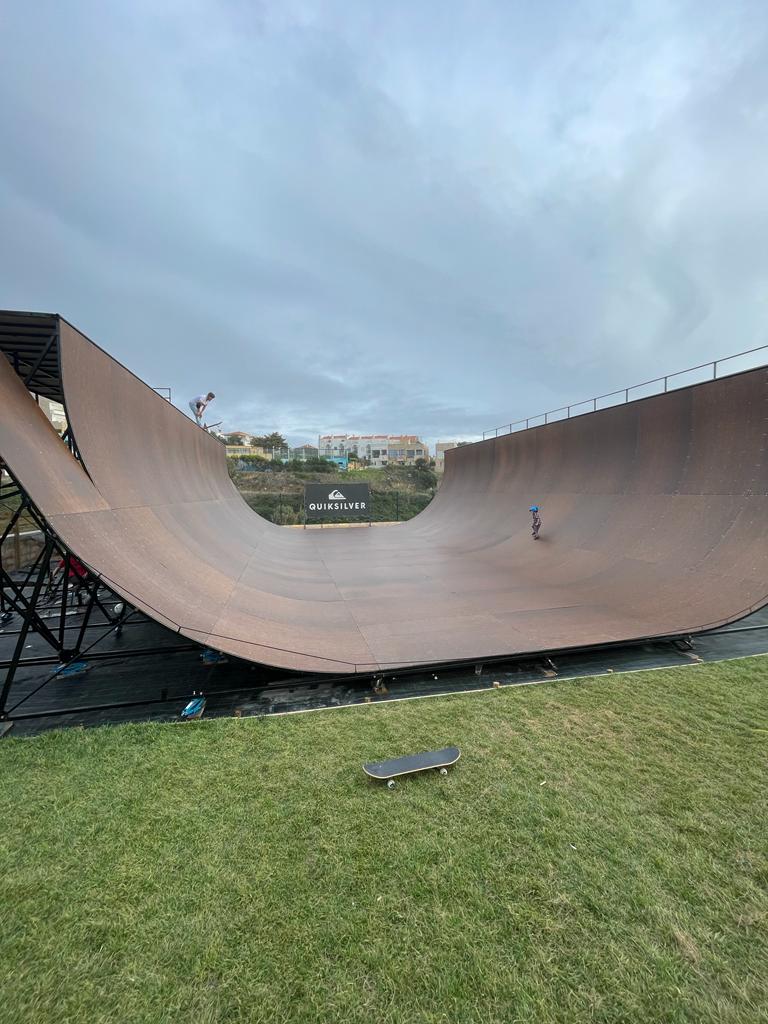 Domi on a ramp Domi on a ramp
