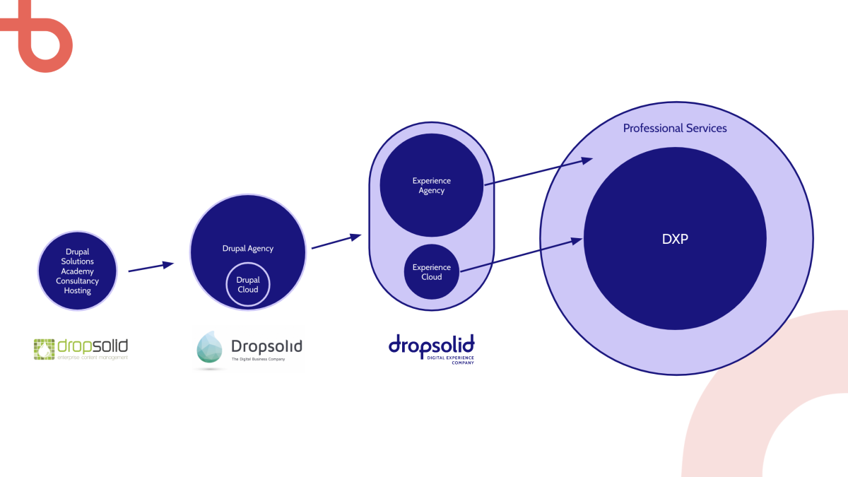 Evolution of digital experience company